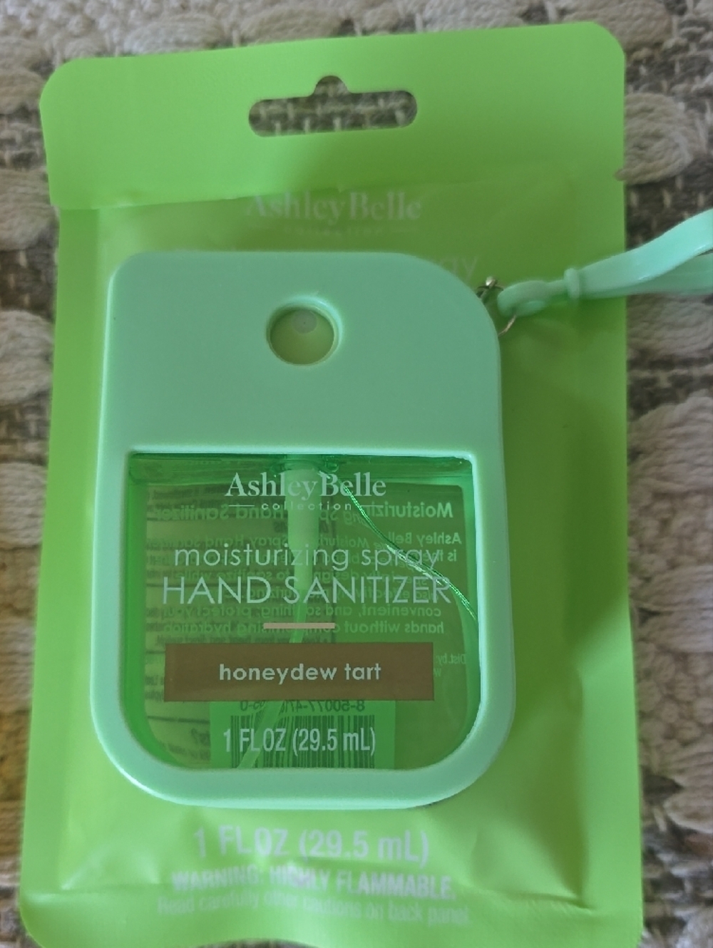 ASHLEY BELLE. Moisturizing Spray Hand Sanitizer - Peach & Mint Case - Picture 3 of 3